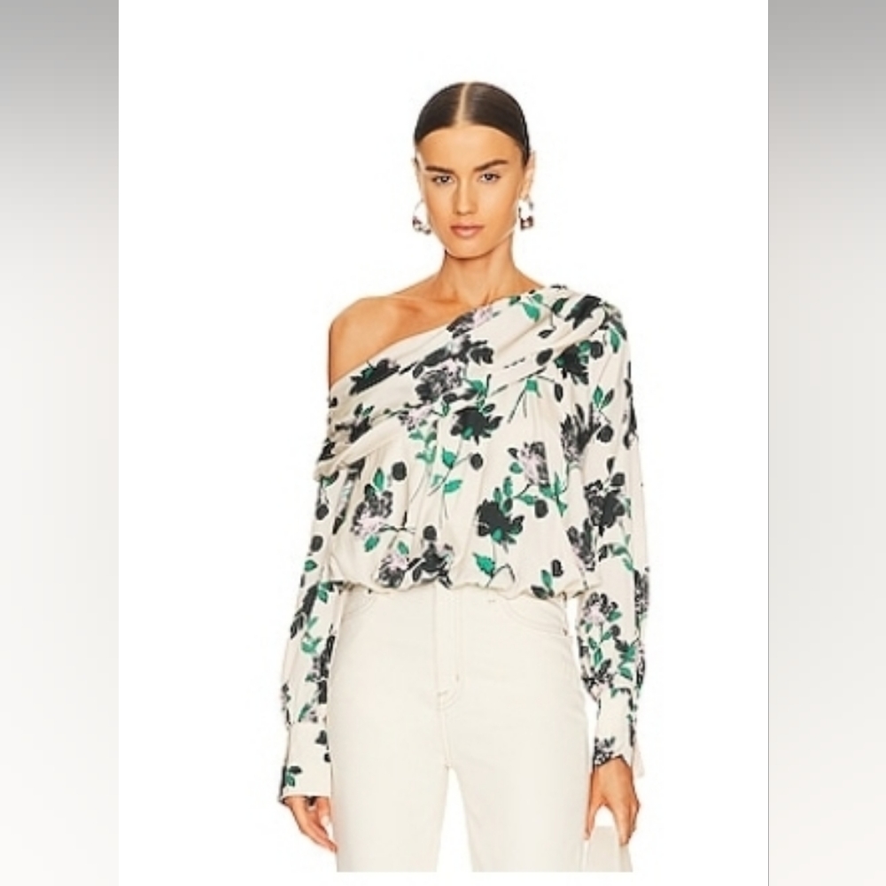 Free People off shoulder one shoulder top small